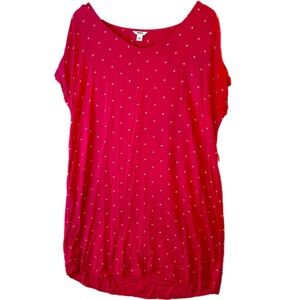 Sonoma Tunic Dress Pink size XL Cute